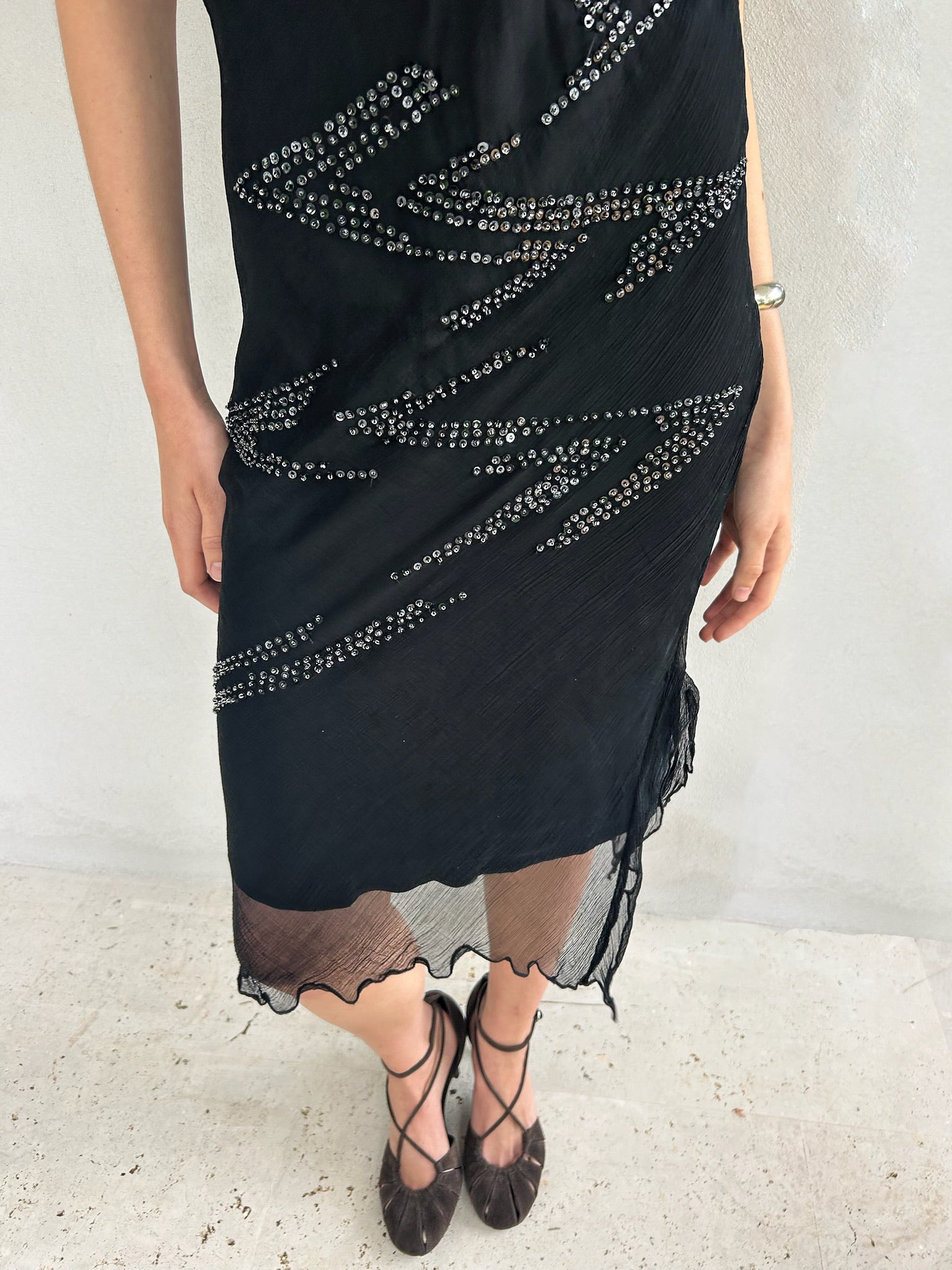 The Angels sheer dress