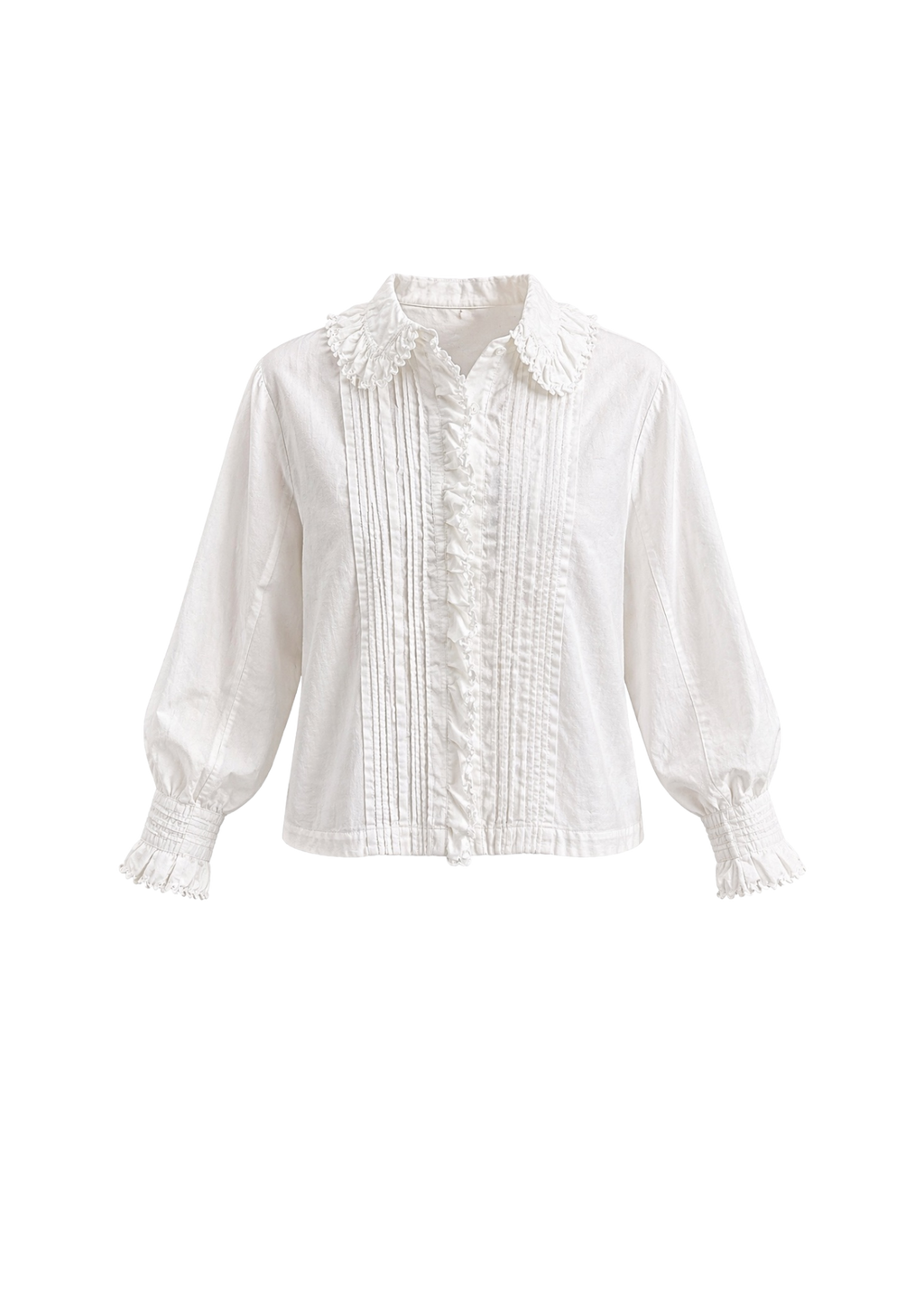 The Delon white blouse