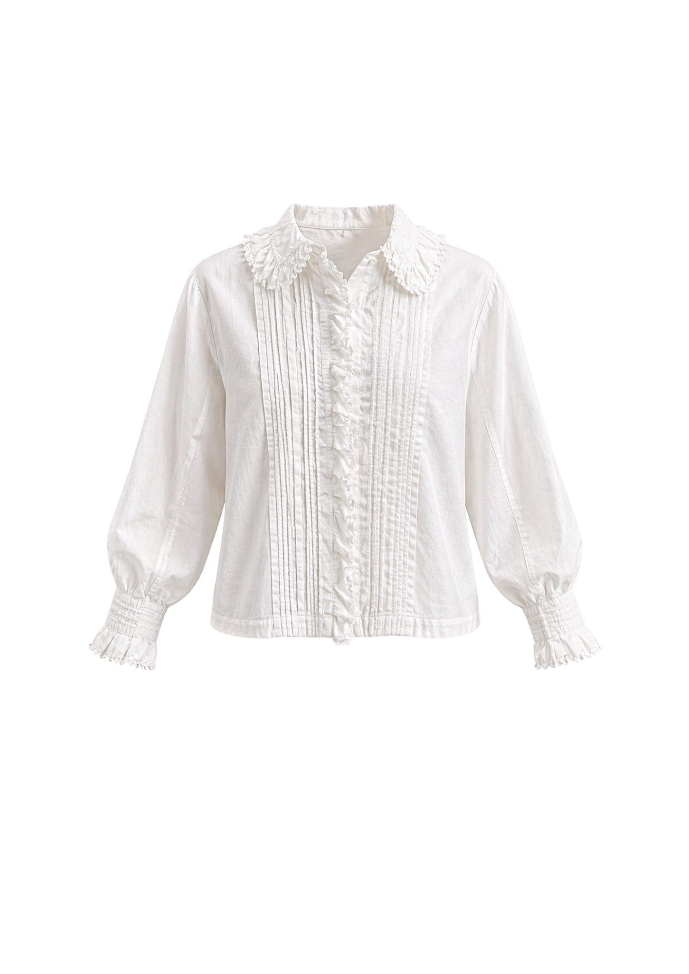 The Delon white blouse
