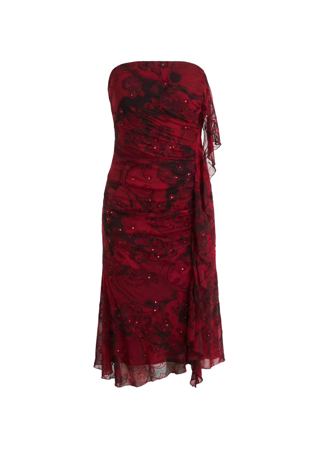 The broadway strapless dress