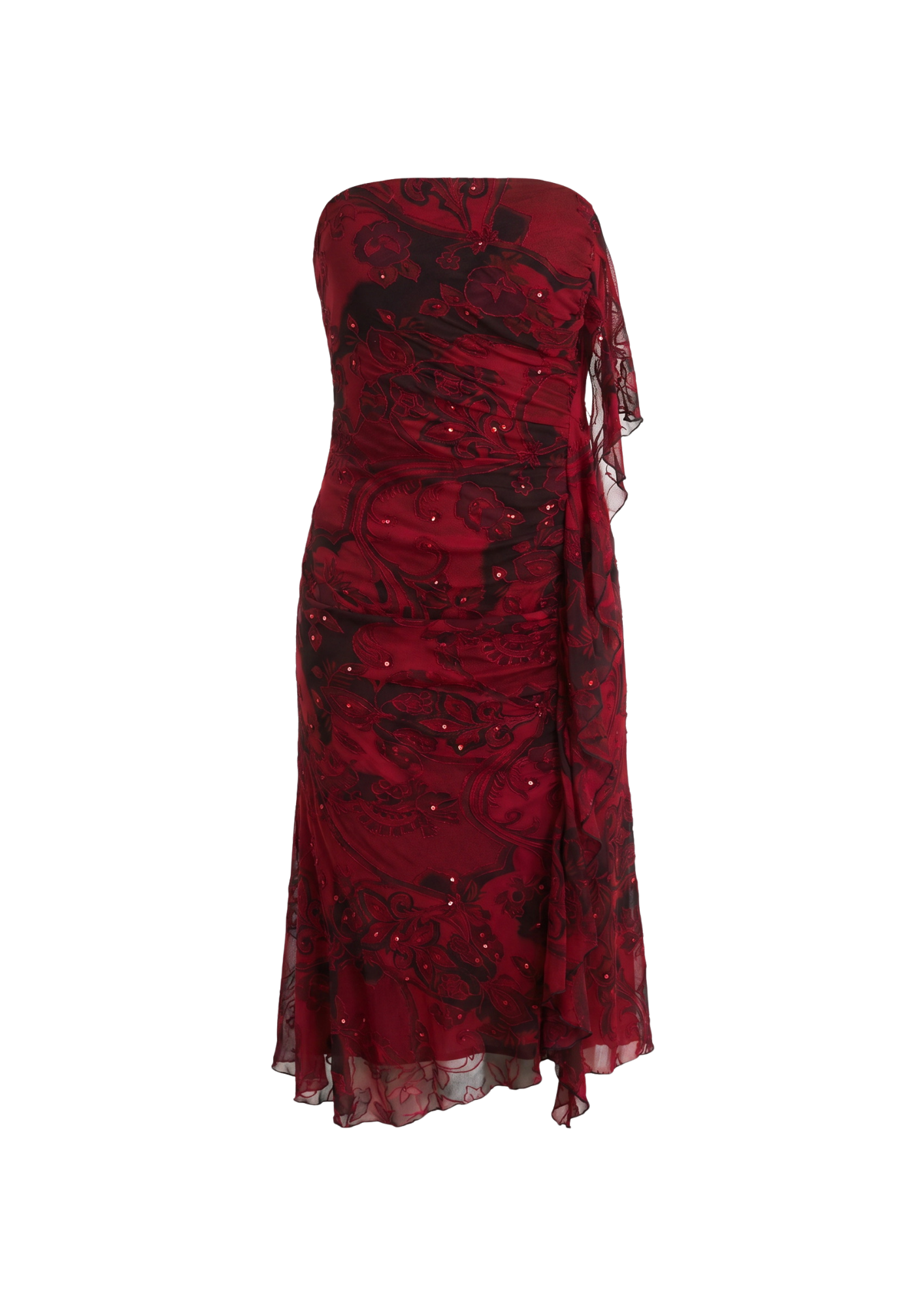 The broadway strapless dress