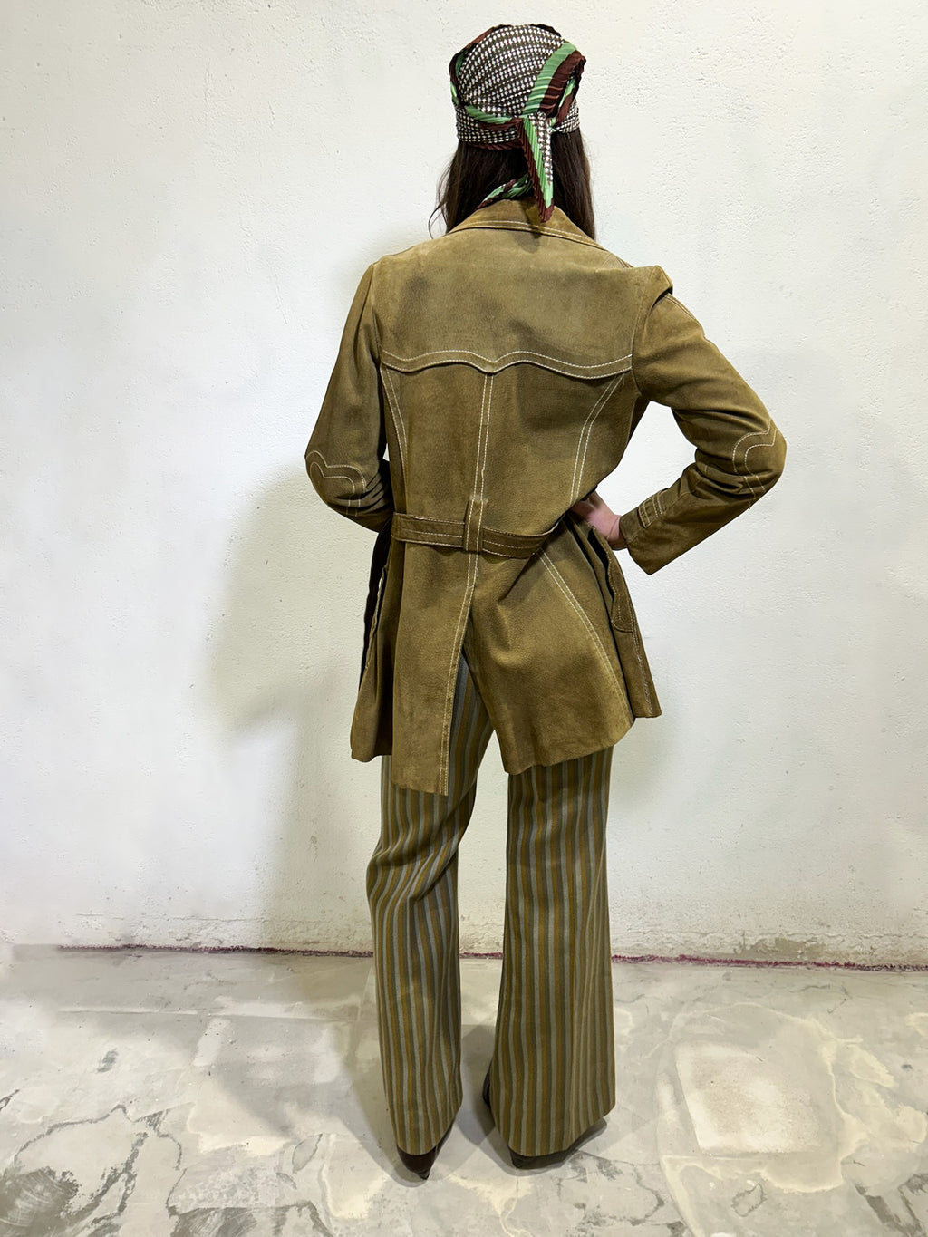 The Deneuve suede jacket