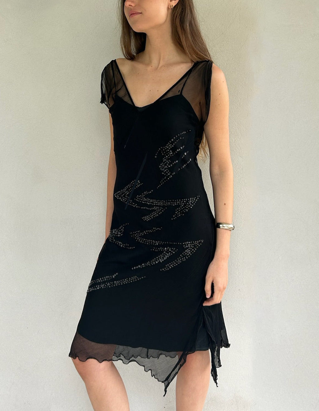 The Angels sheer dress