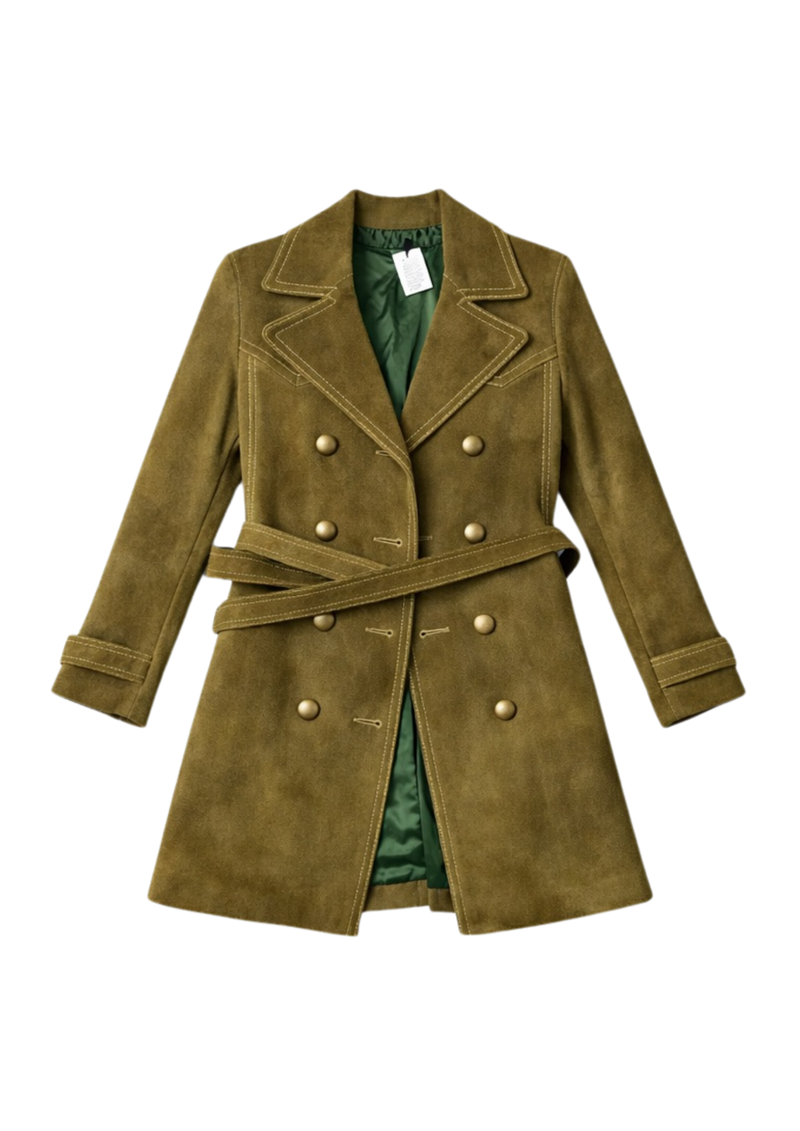 The Deneuve suede jacket