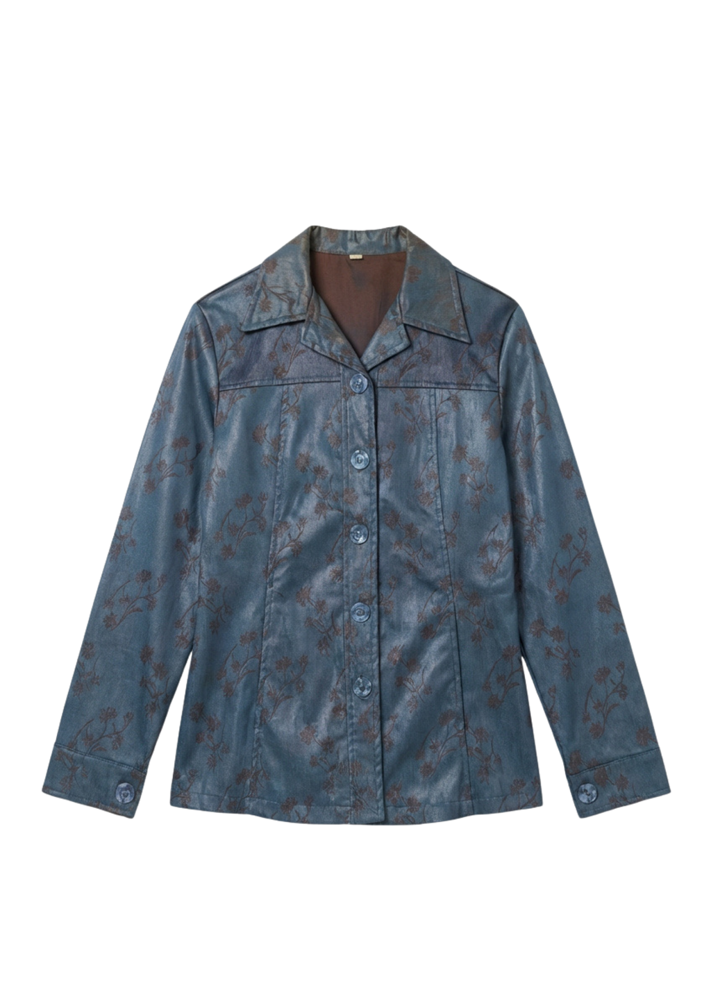 The Demy satin shirt
