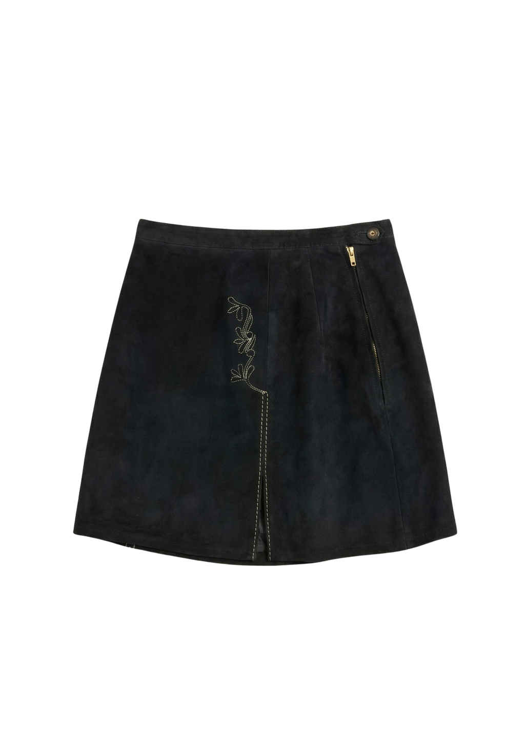 The Léaud suede skirt