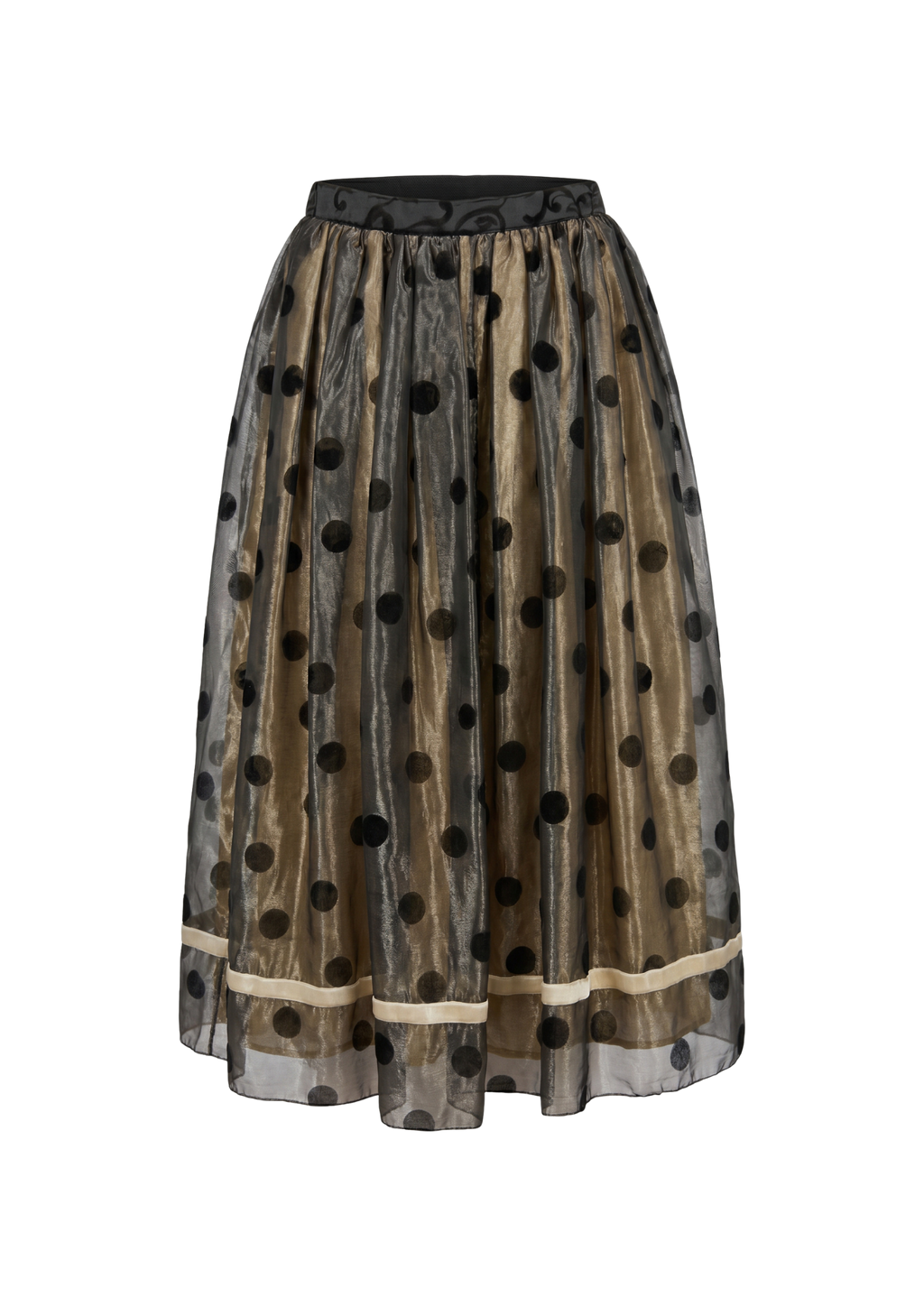 The polka dots skirt