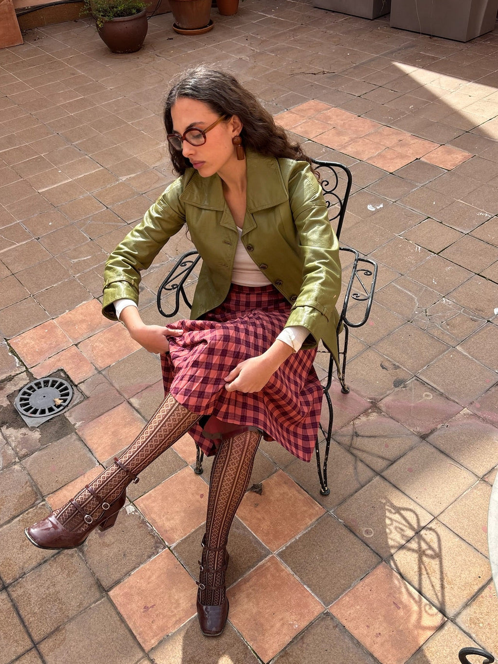 The Sami leather jacket