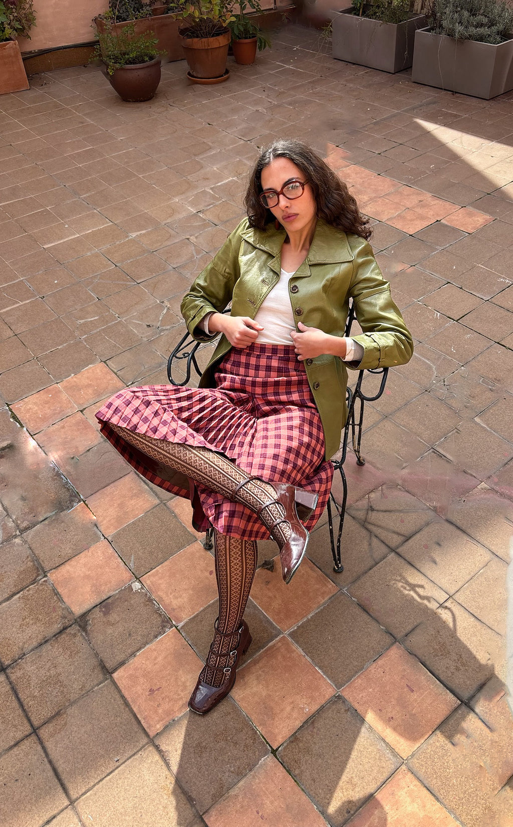 The Sami leather jacket