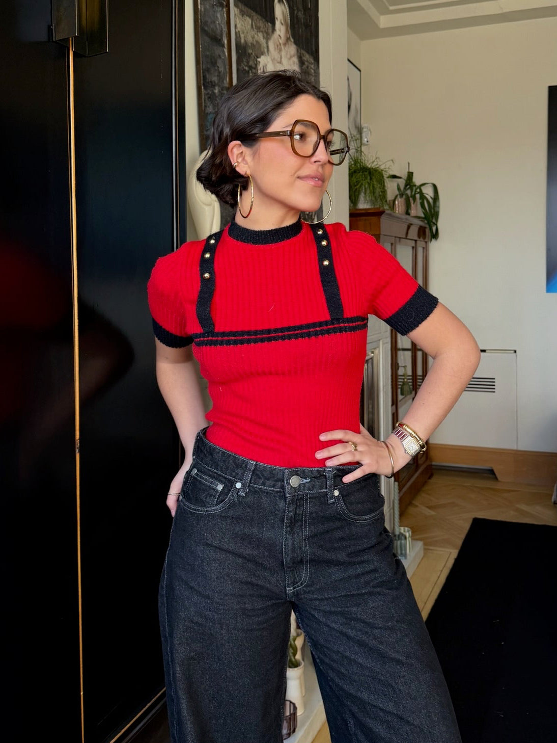 The Aimée knited top