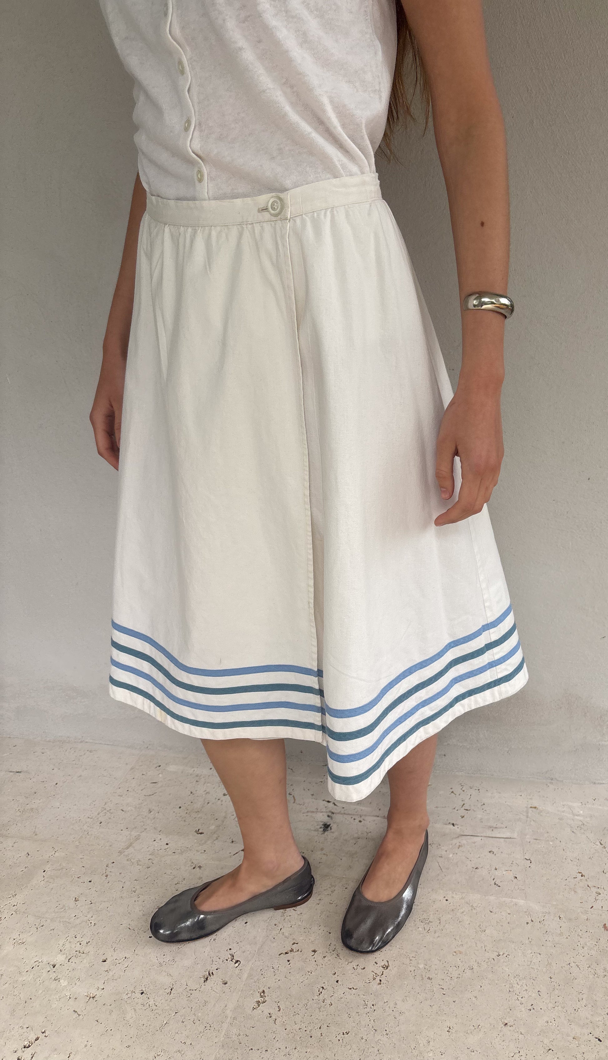 The Delphine nautic skirt