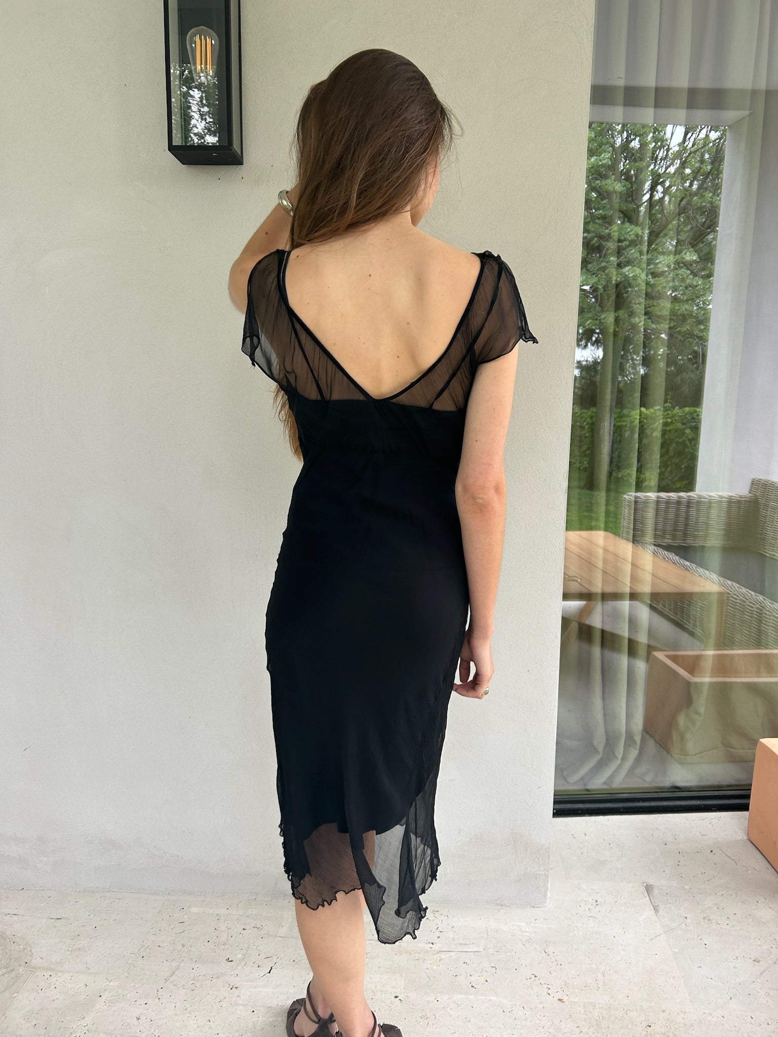 The Angels sheer dress