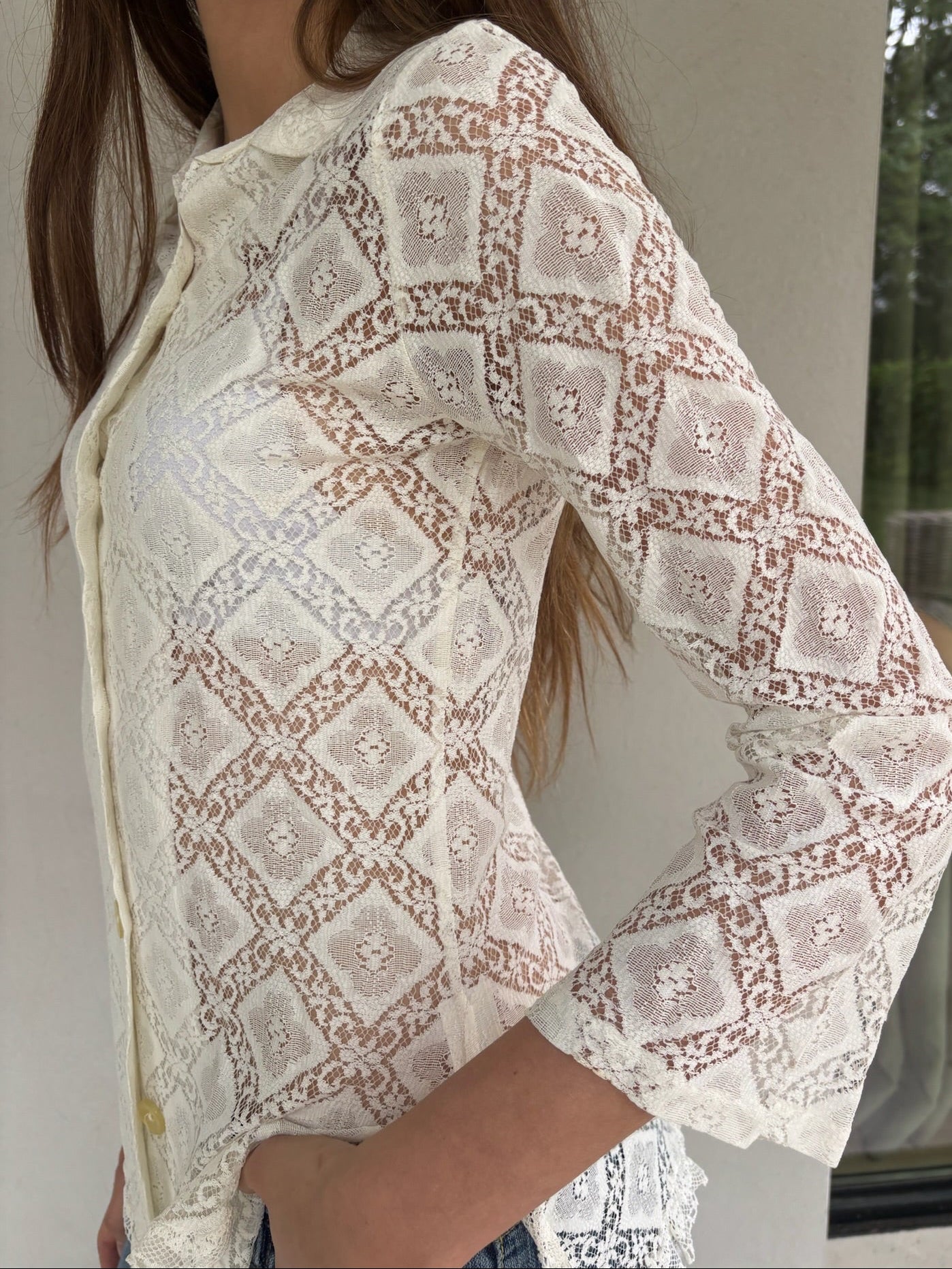 The Coutard lace blouse