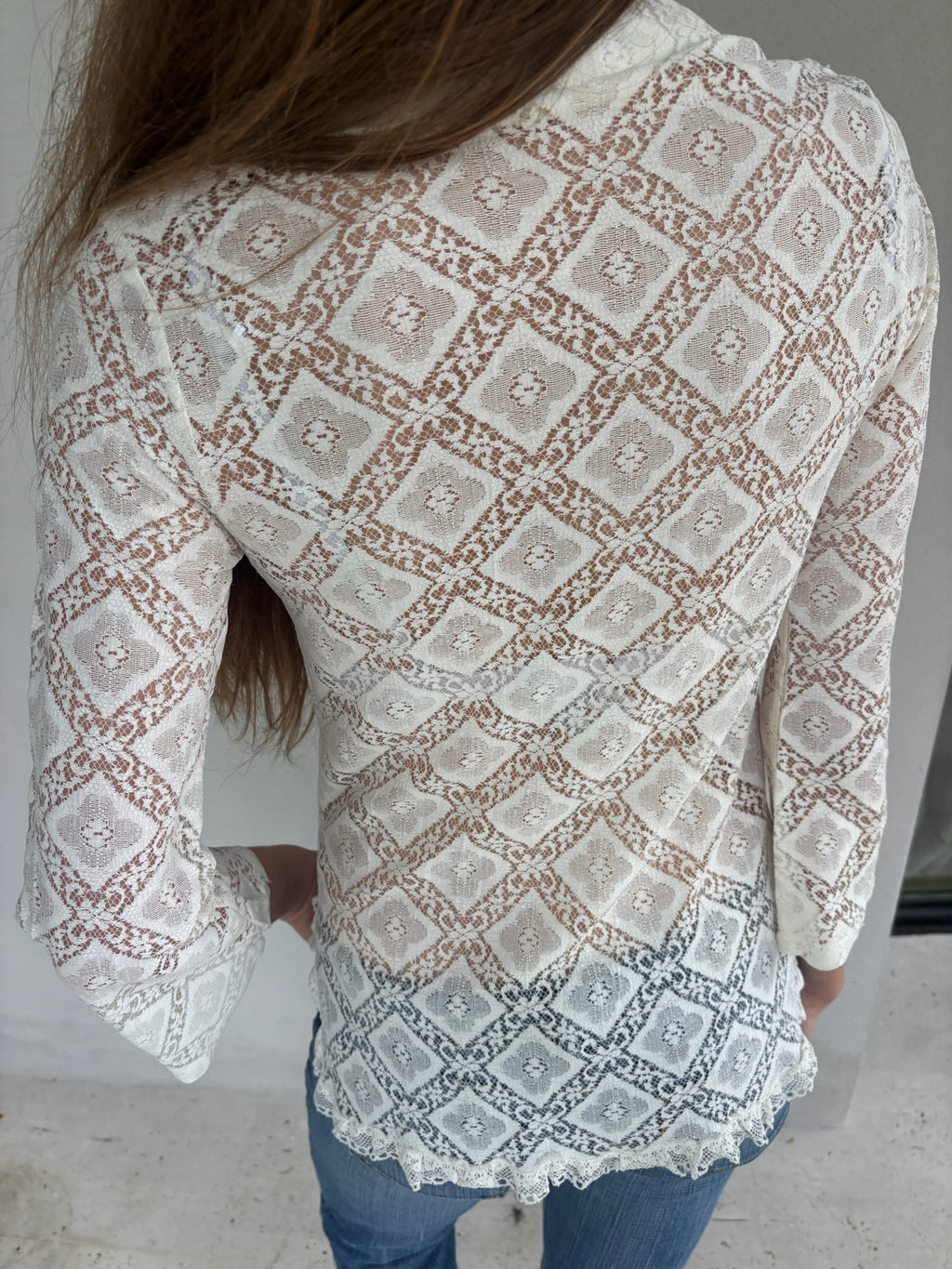 The Coutard lace blouse