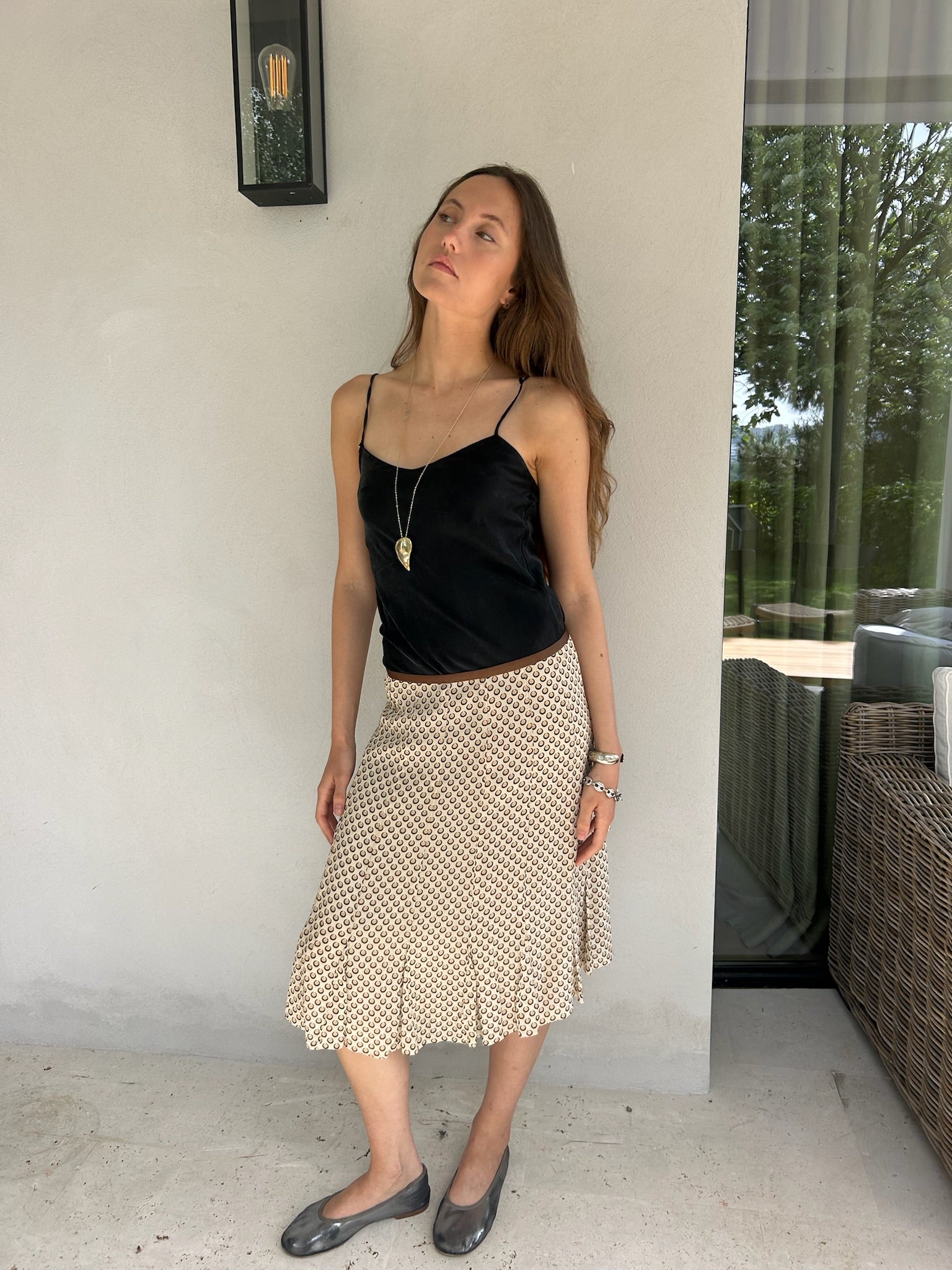 The Belmondo flowy skirt