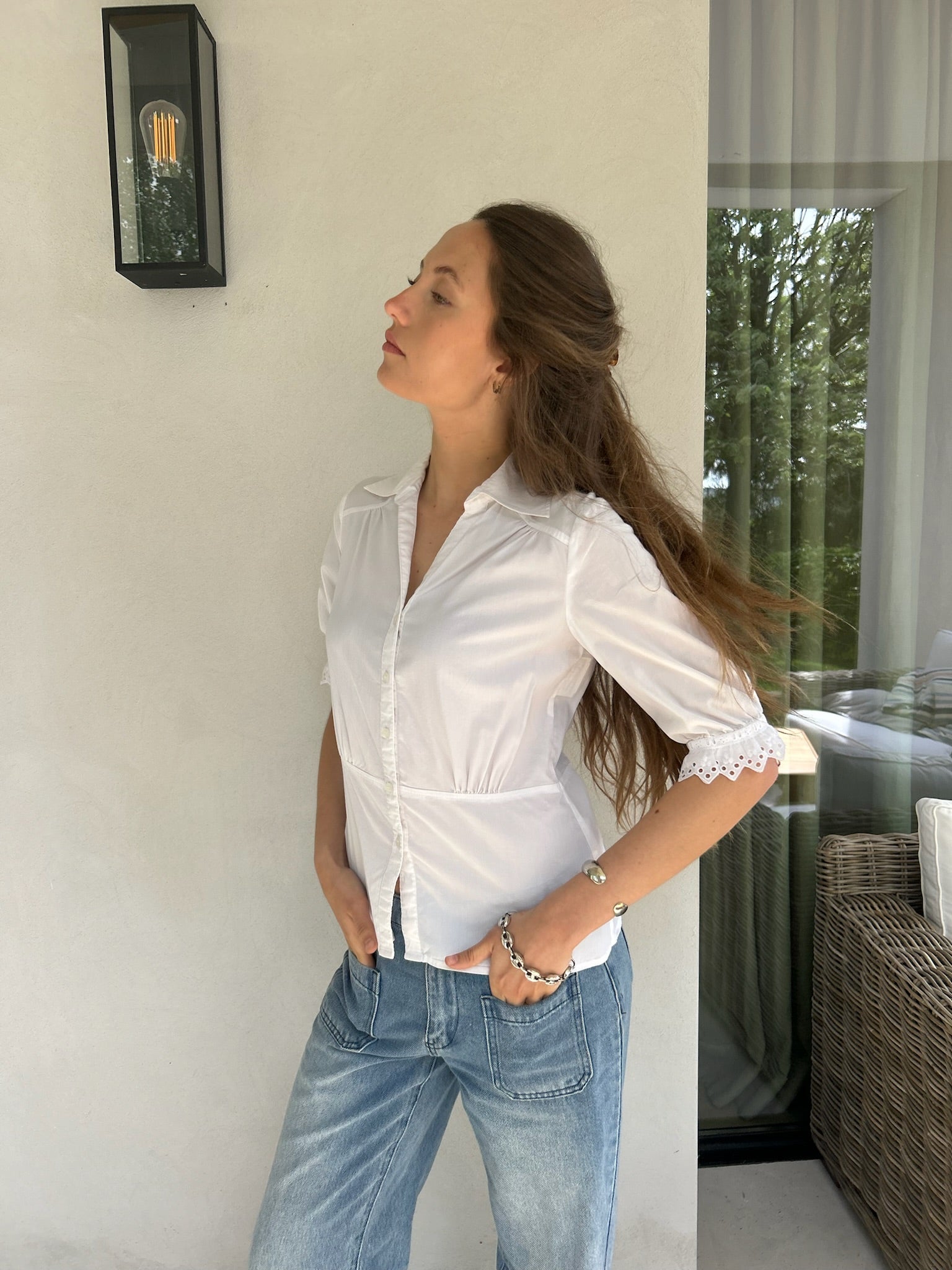 The Bernadette summer blouse