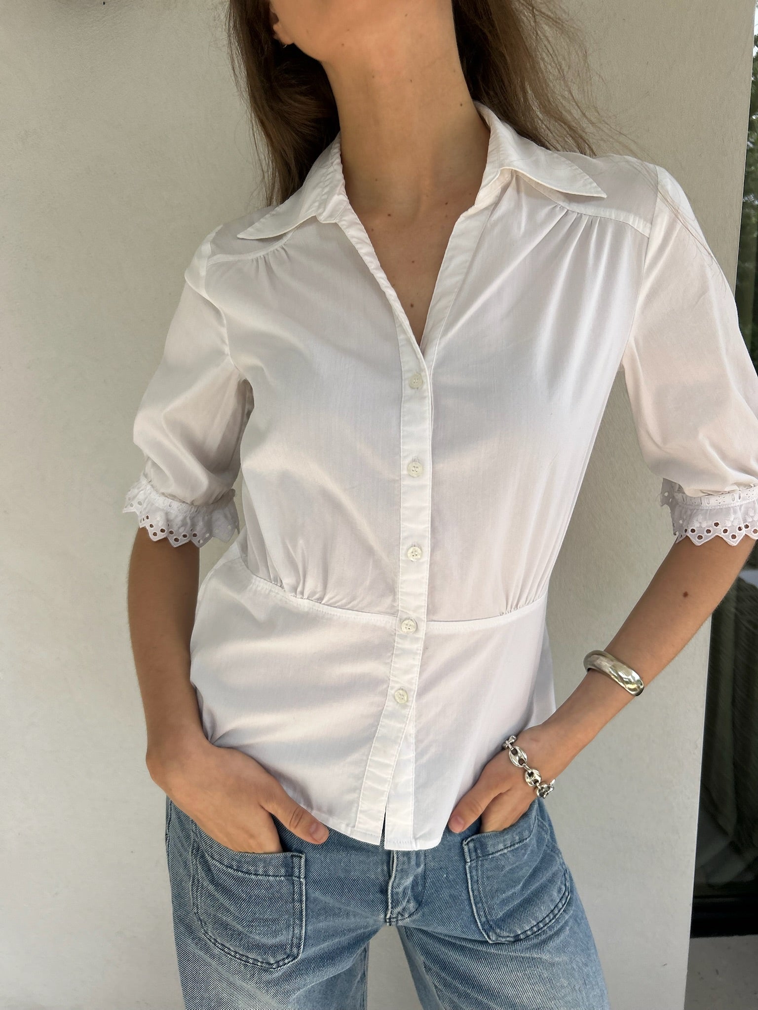 The Bernadette summer blouse