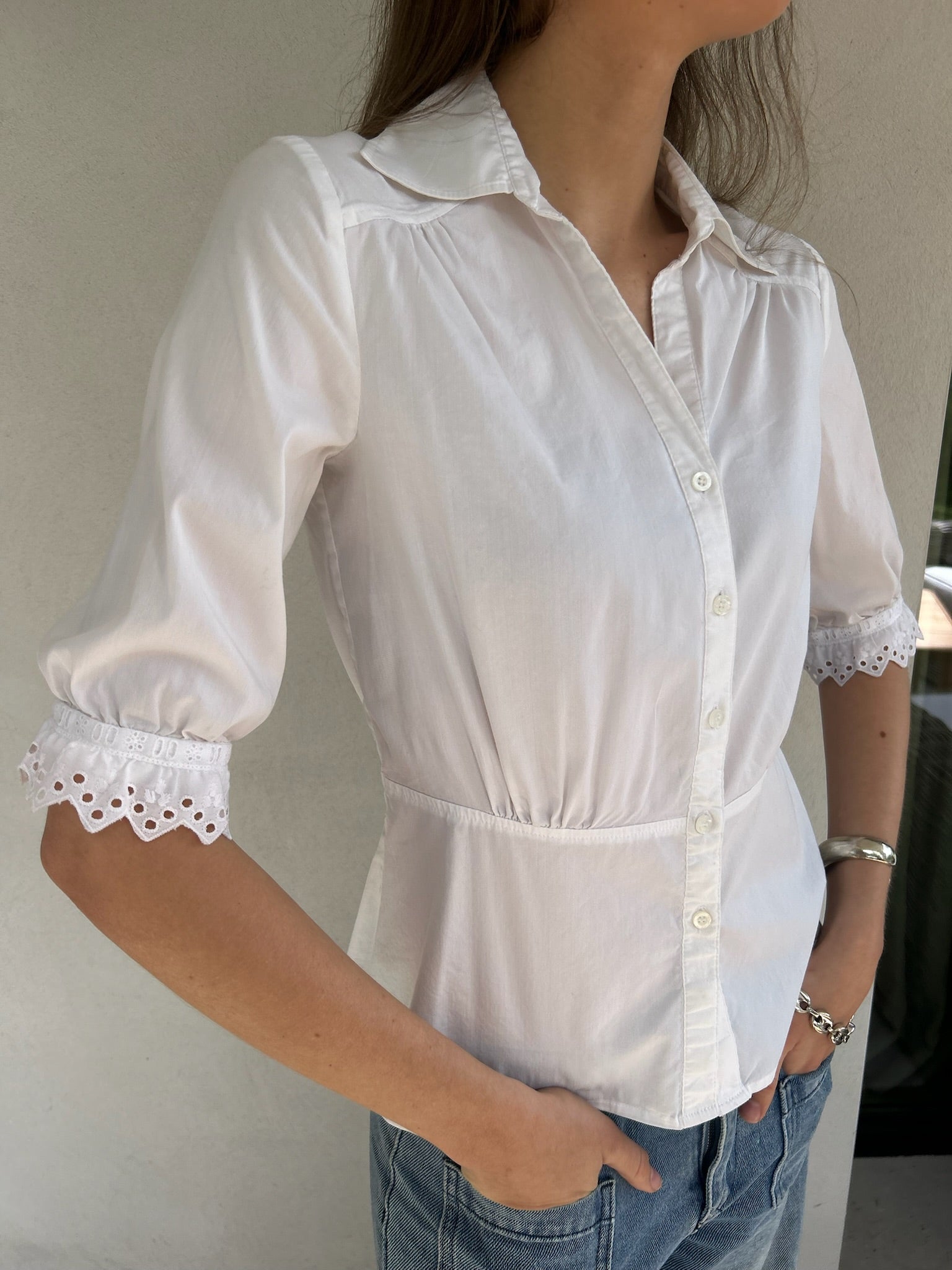The Bernadette summer blouse