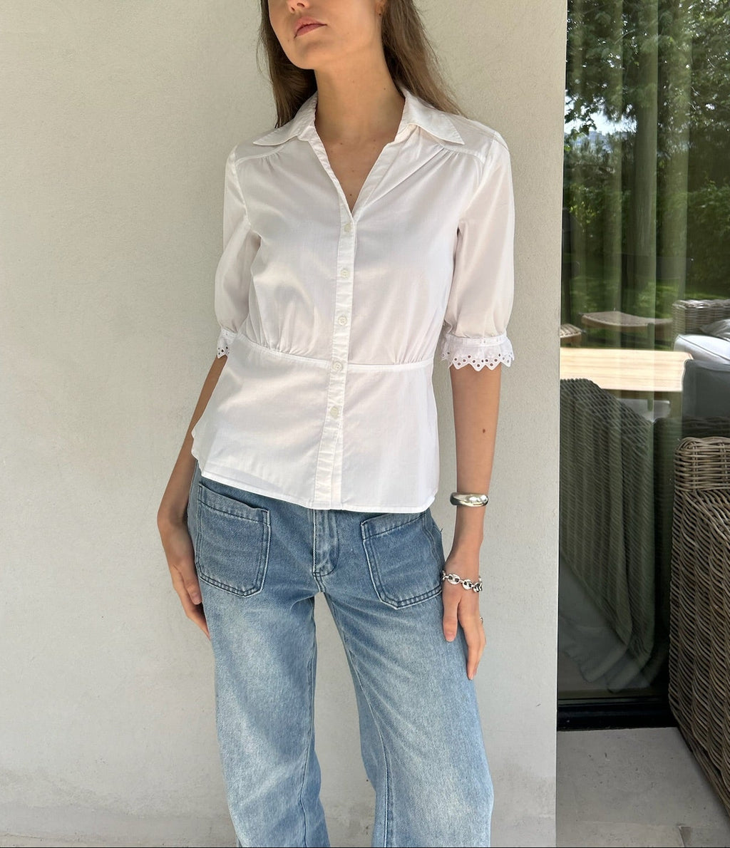 The Bernadette summer blouse