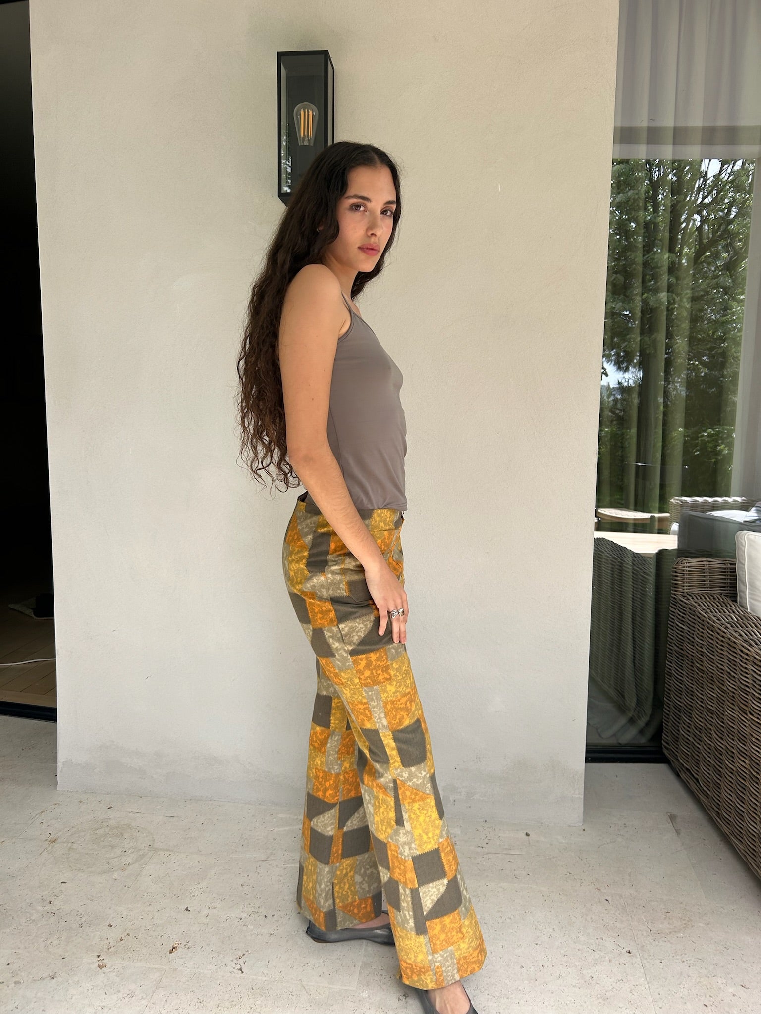 The McQueen yellow pants