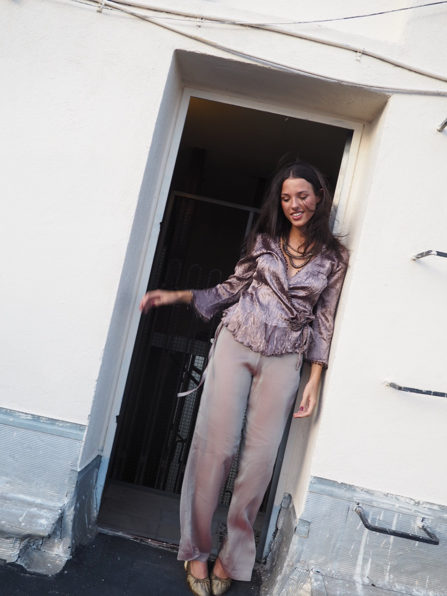 The cosmic mesh pants