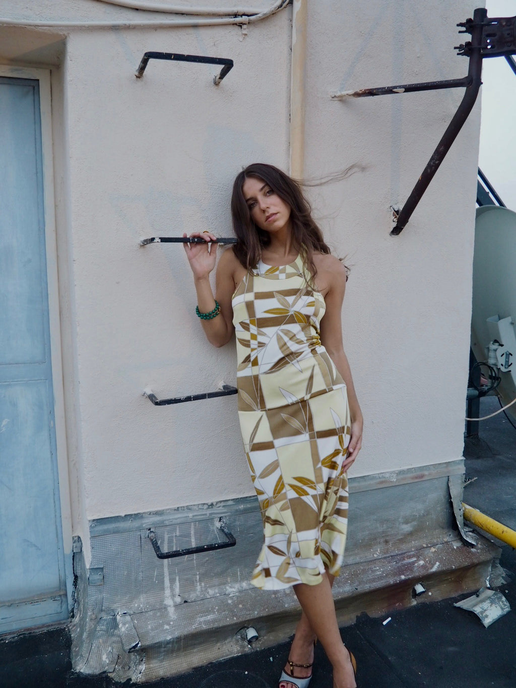 The retro halter dress