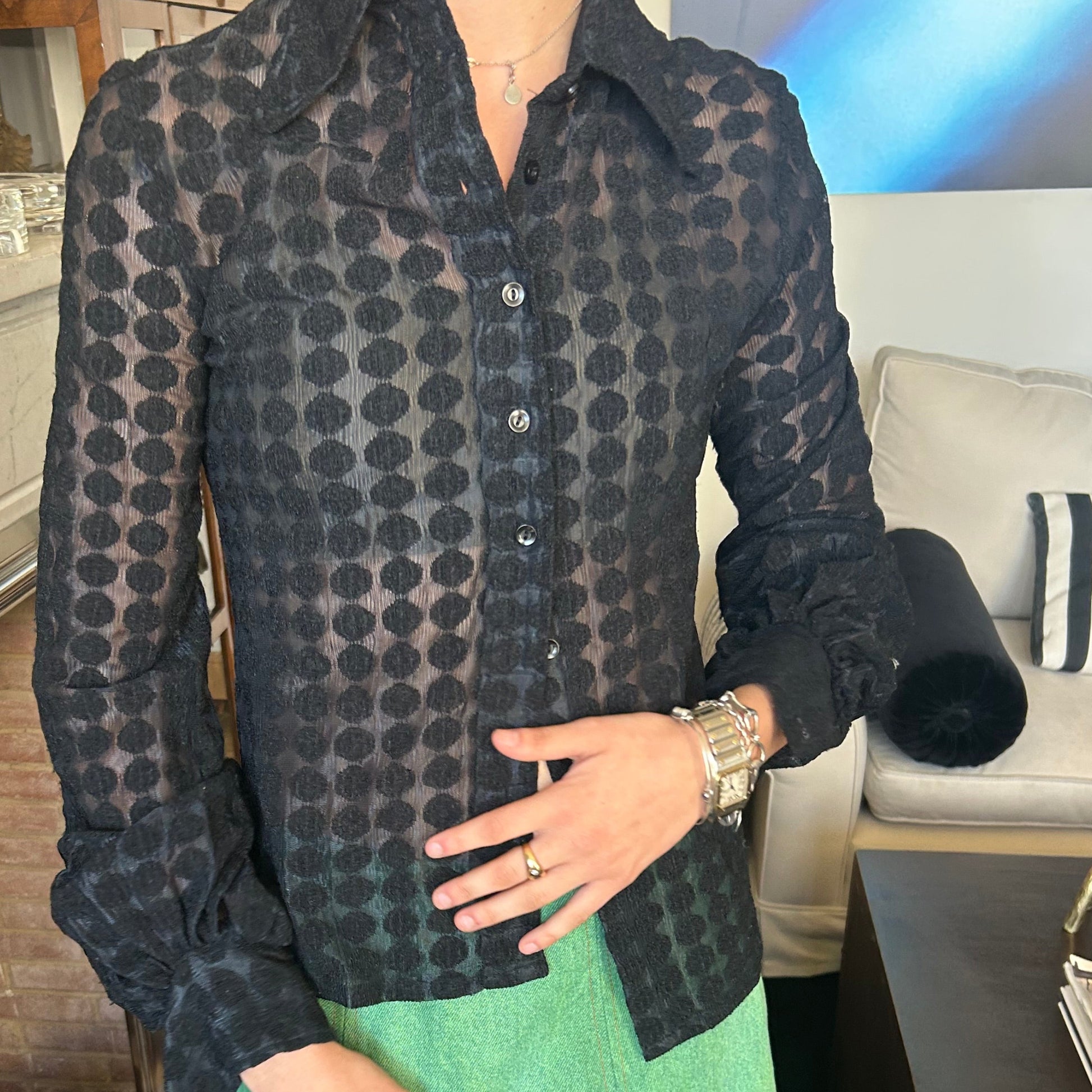 The Étaix night blouse