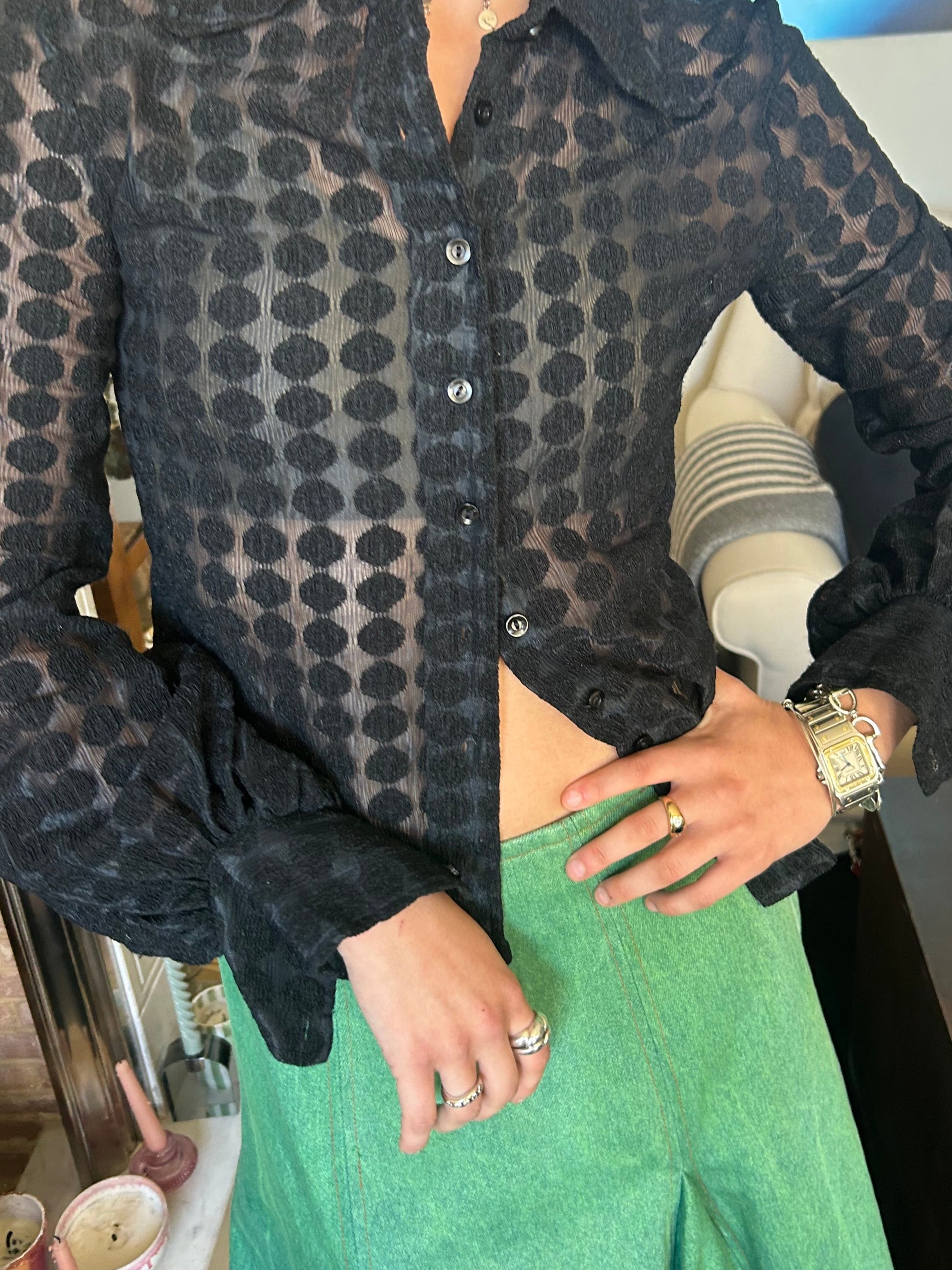 The Étaix night blouse