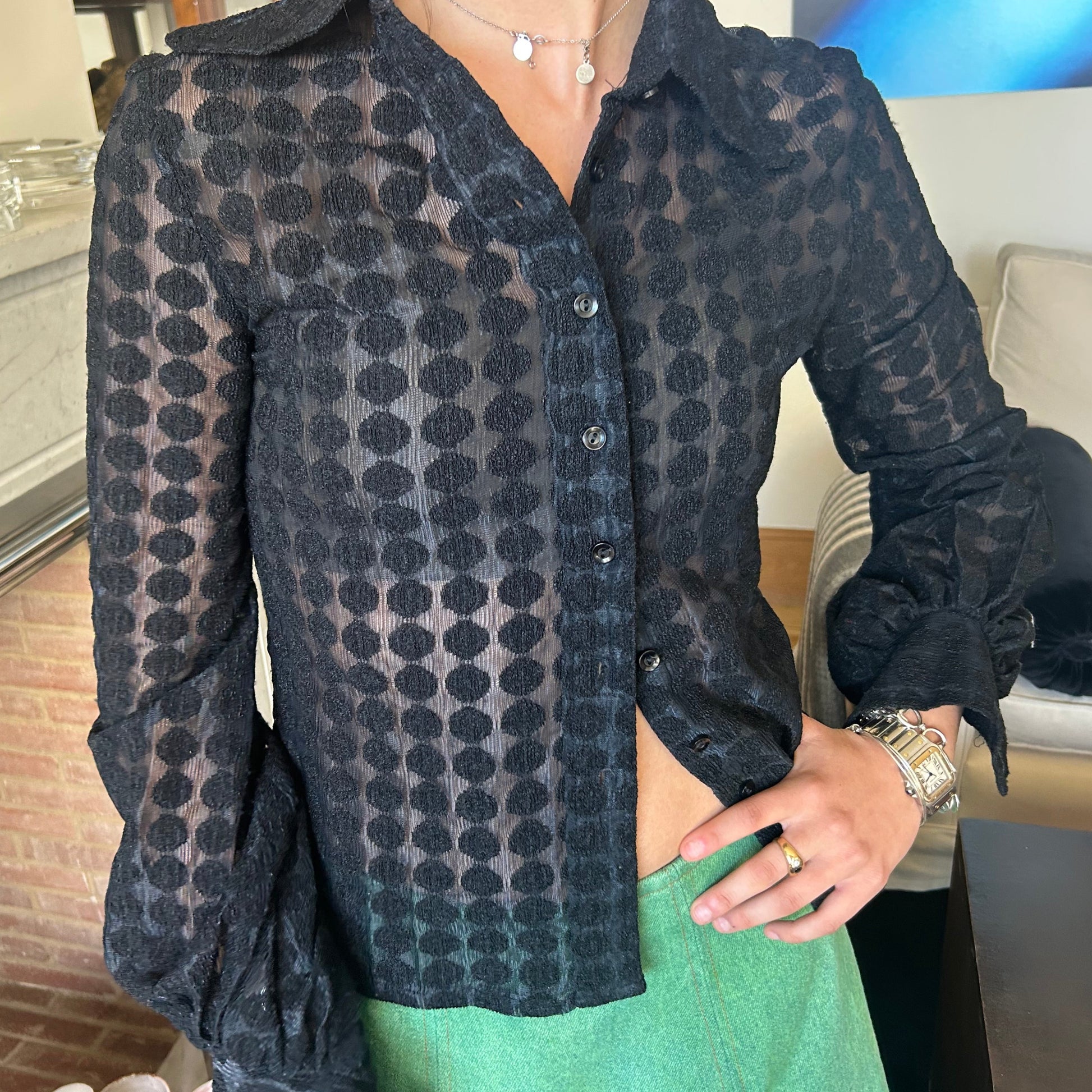 The Étaix night blouse