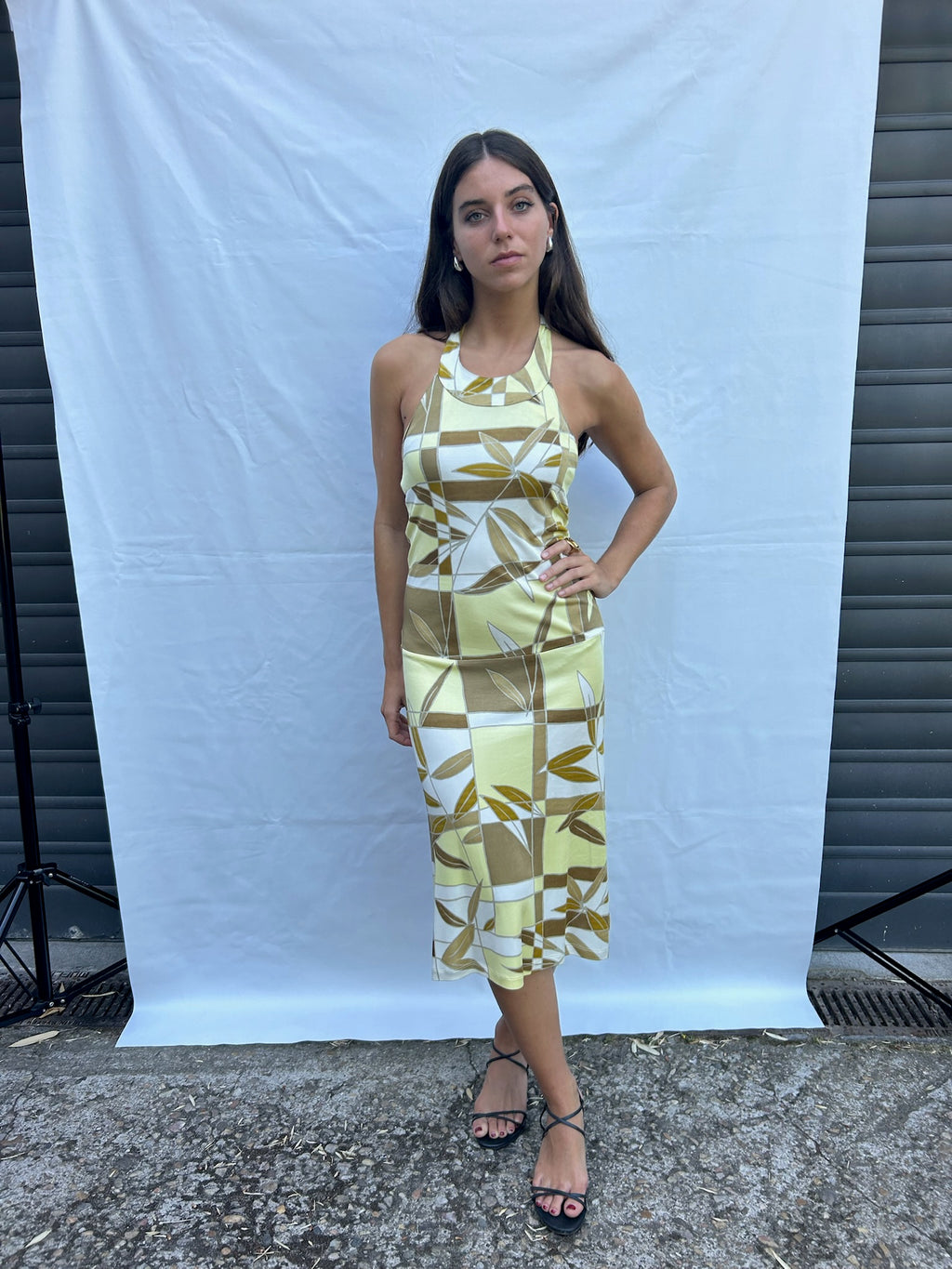 The retro halter dress