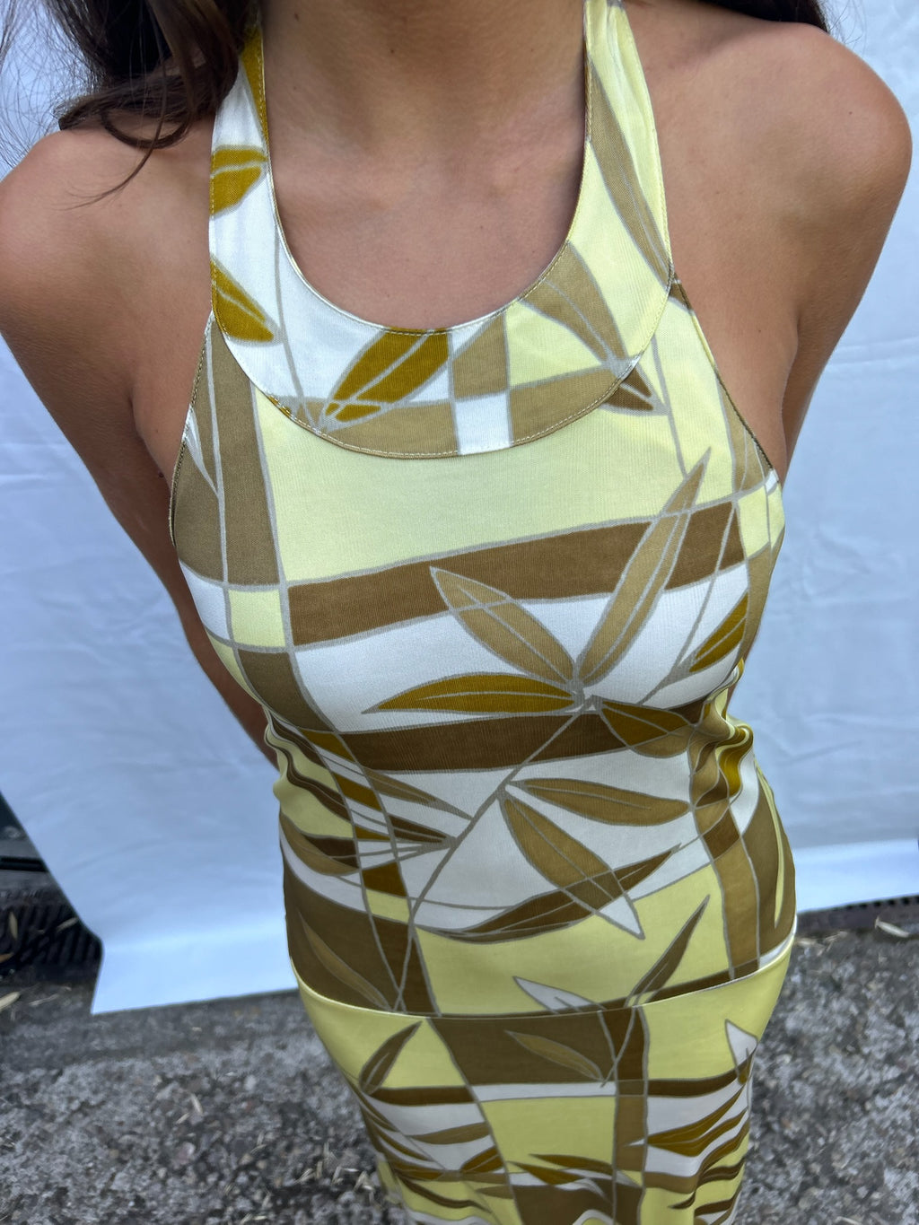 The retro halter dress