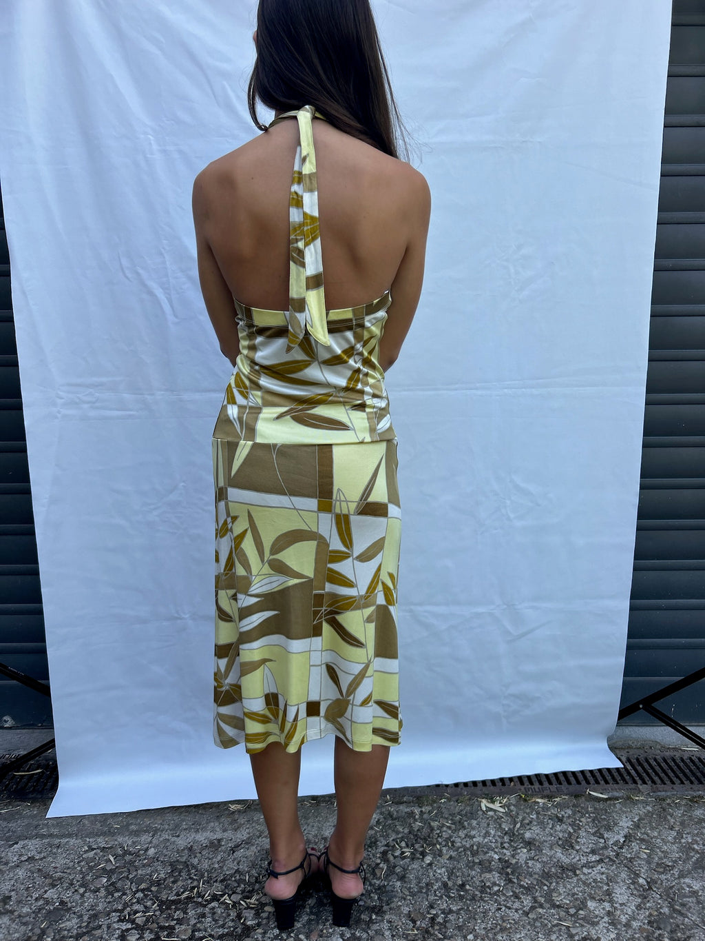 The retro halter dress